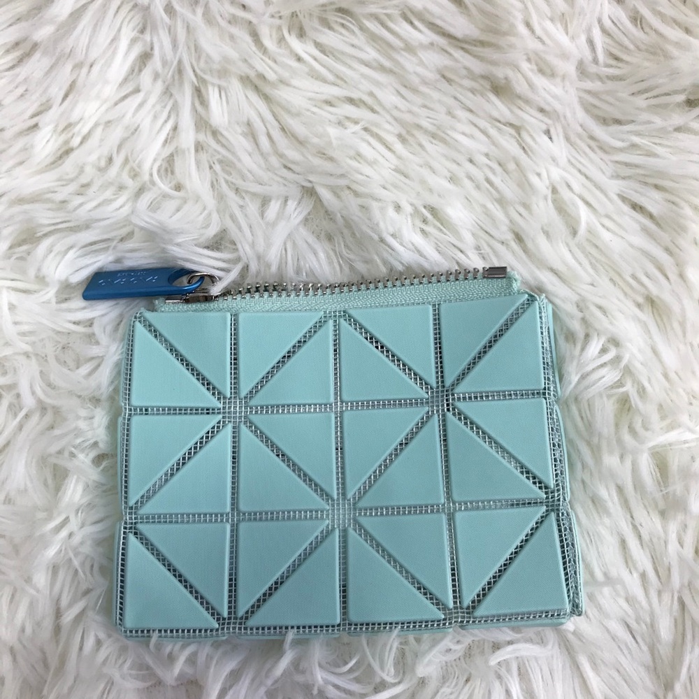 Bao Bao Issey Miyake geometric-pattered coin purse